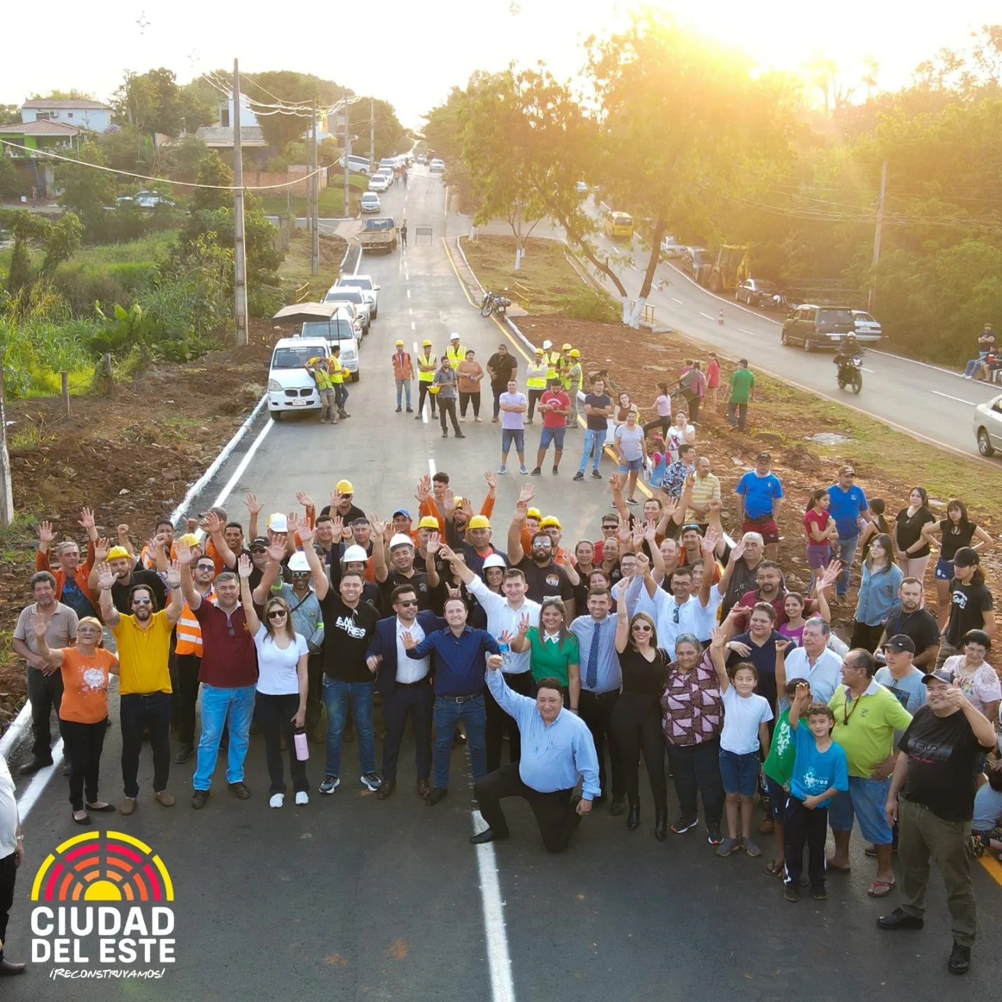 Ambicioso plan de pavimentación en Ciudad del Este