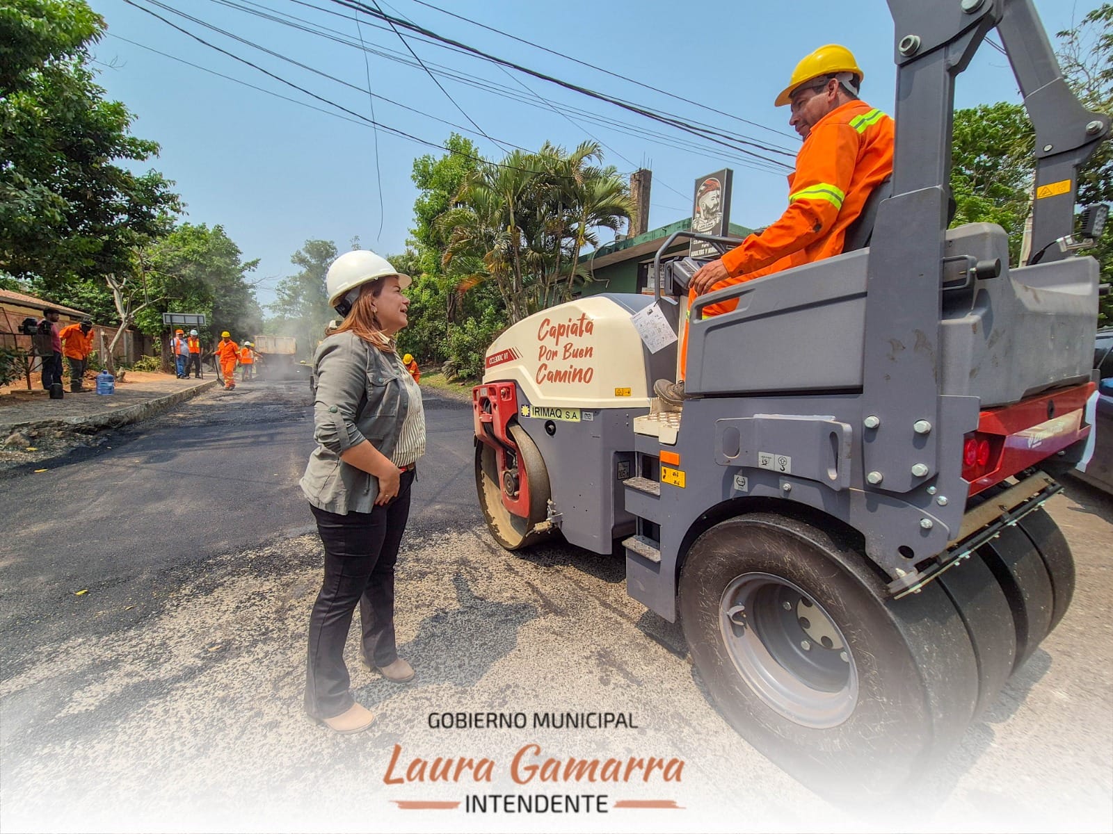 Laura Gamarra, intendente de Capiatá