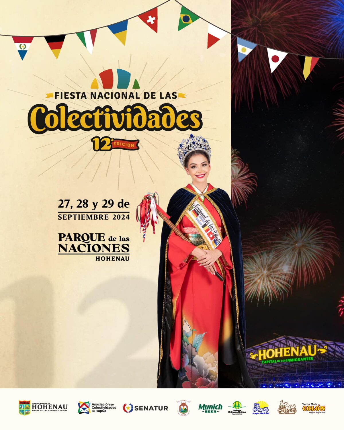 Fiesta de las Colectividades en Hohenau